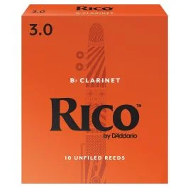 D’Addario RCA1030 Ance Clarinetto Sib n.3 scatola 10pz Arancio