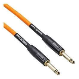 Cavo Jack/Jack 4,5 mt Bespeco RKJJ450FOR Rockit fluo orange
