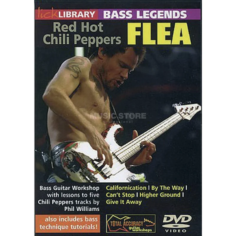 Roadrock International Lick library – Flea Bass Legends, DVD