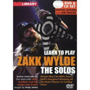 Roadrock International Lick Library: Learn To Play Zakk Wylde – The Solos DVD