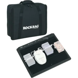 Rockbag Gigboard Small, incl. Bag for 4-5 Floor Effects, Pow.Sup