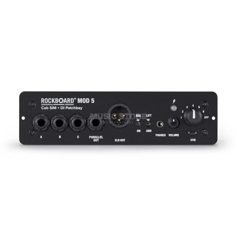 Rockboard MOD 5 All-in-one Patchbay Cab SIM & DI B-Stock/Demo