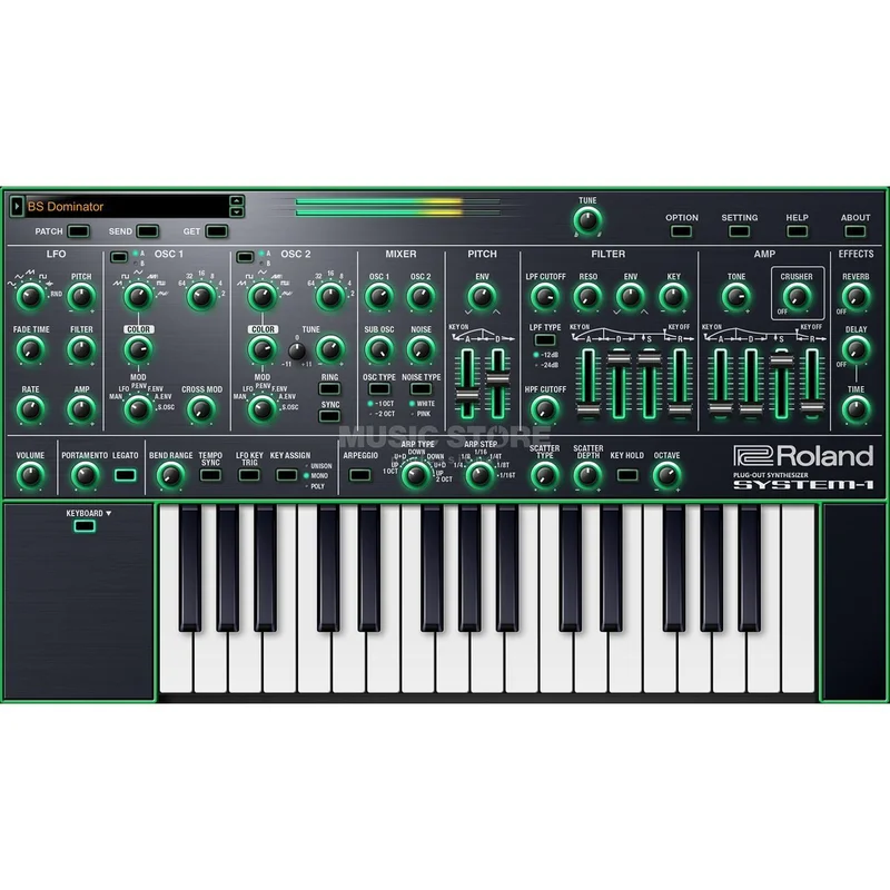 VST codice di licenza Roland SYSTEM-1 – acquistare online