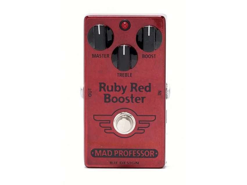 MAD PROFESSOR RUBY RED BOOSTER PEDALE BOOSTER PER CHITARRA