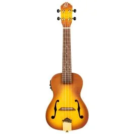 Ukulele concerto elettrificato Ortega RUSL-HSB con borsa