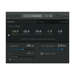 iZotope rx loudness control