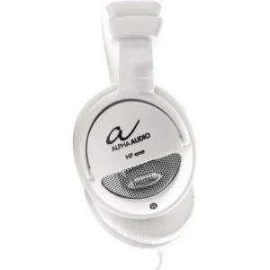 ALPHA AUDIO HP ONE CUFFIA STEREO COLORE BIANCO ADATTATORE JACK INCLUSO
