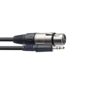 STAGG SAC3MPSBXF CAVO CANNON XLR FEMMINA/ MINI JACK TRS 3,5 MM 3 MT