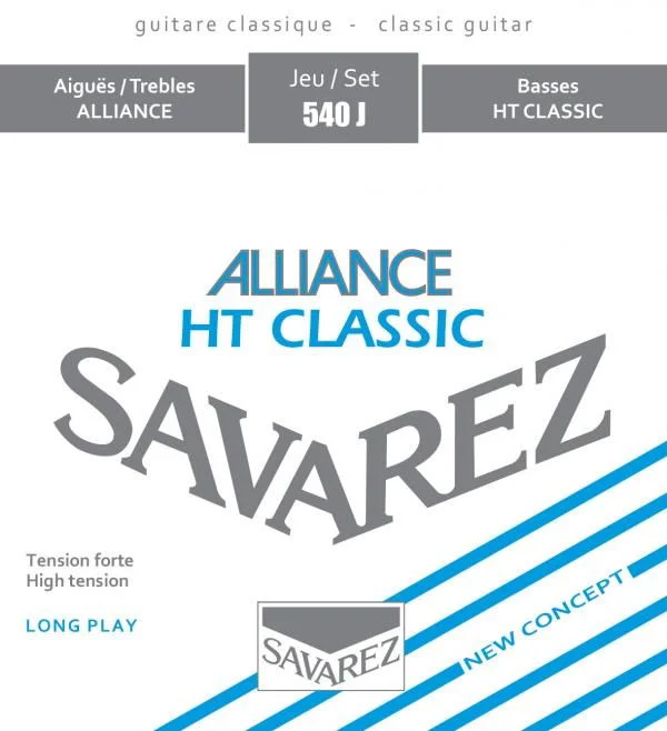 SAVAREZ 540J ALLIANCE HT CLASSIC MUTA CHITARRA CLASSICA TENSIONE FORTE 540-J
