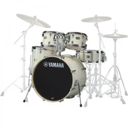 Yamaha Stage Custom Birch 22″ 5pz Classic White | CavalliMusica