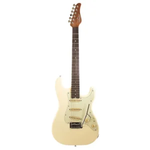 SCHECTER TRADITIONAL R66 SAINT LOUIS CHITARRA ELETTRICA AGED WHITE