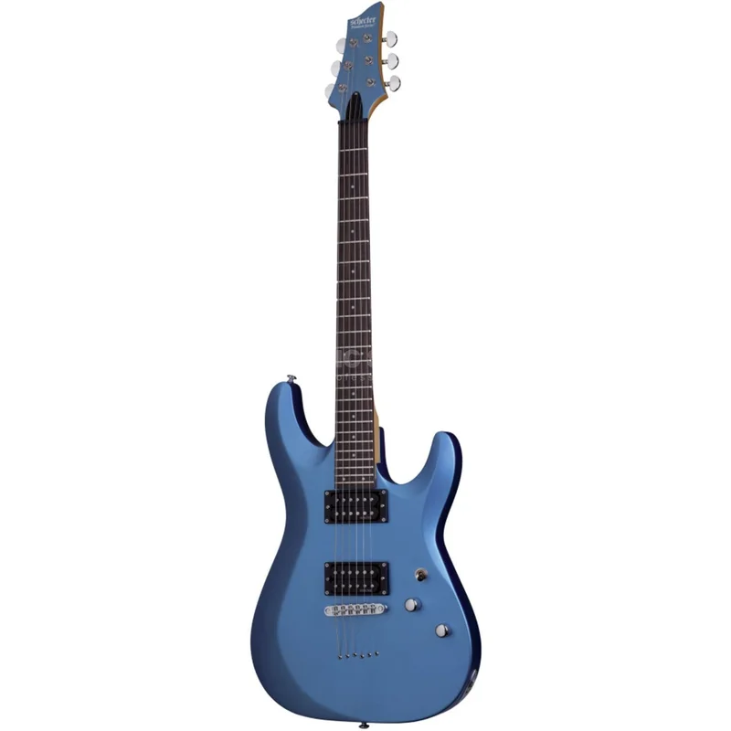 Schecter C-6 Deluxe Satin Metallic Blue