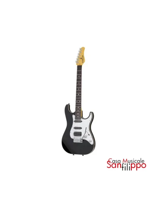 Schecter Custom Shop Traditional Hss Black