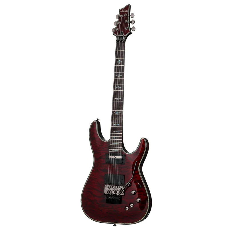 Schecter Hellraiser C-1 FR Sustainiac Black Cherry