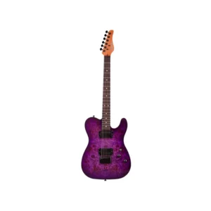 Schecter PT Standard Purple Burst Burl