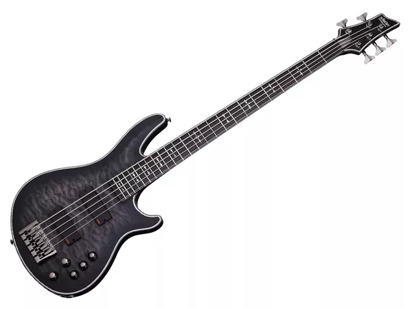 SCHECTER Hellraiser Extreme-5 See Thru Black Satin