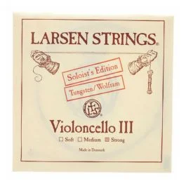 Corda Violoncello 4/4 Larsen SOL III strong Soloist’s edition acciaio/tungsten