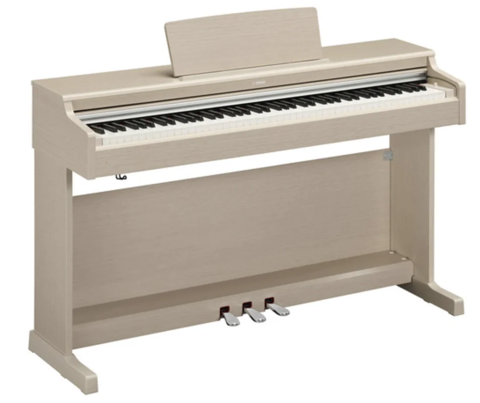 YAMAHA YDP164WA ARIUS PIANO PIANOFORTE DIGITALE 88 TASTI CON MOBILE YDP-164-WA BIANCO ANTICO