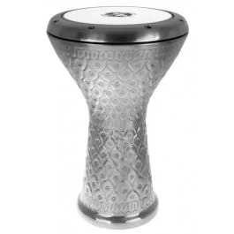 Darbuka Sawt El Ahram EA-A-ES in alluminio scale incise