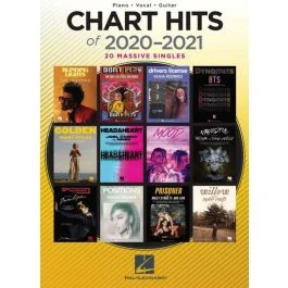 Chart Hits of 2020-2021 Piano Voce Chitarra