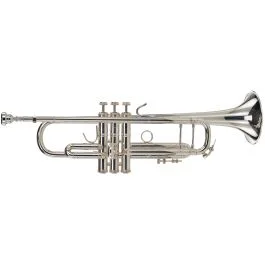 Tromba Bach 180S-37 argentata con astuccio deluxe