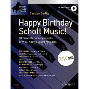 Schott Music Happy Birthday, Schott Music!