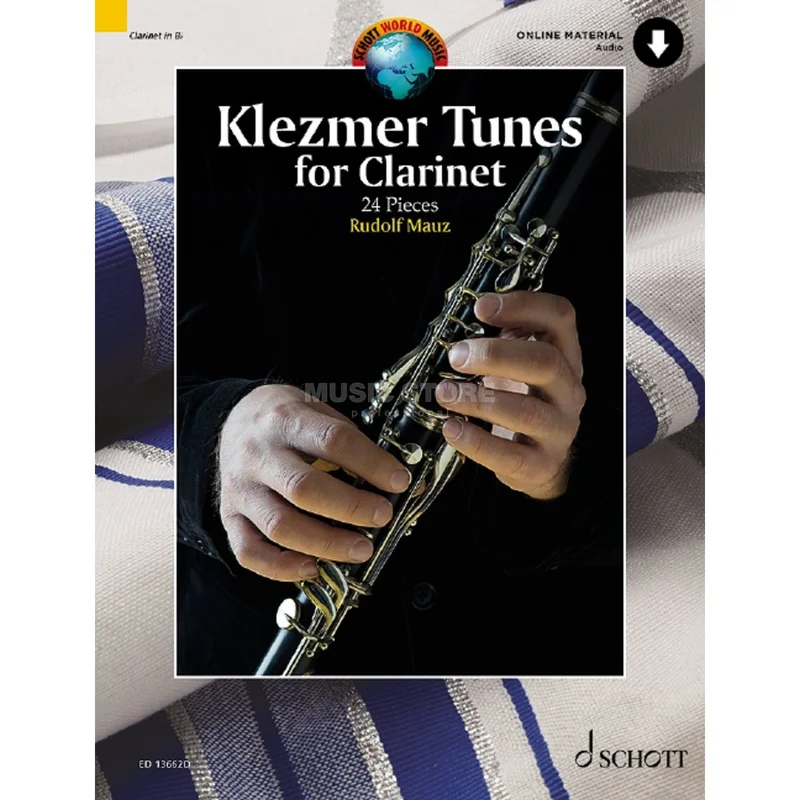 Schott Music Klezmer Tunes for Clarinet