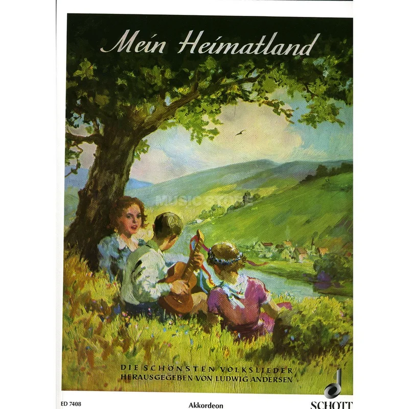 Schott Music Mein Heimatland Akkordeon