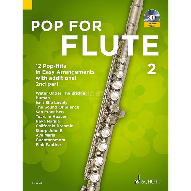 Schott Music Pop For Flute 2