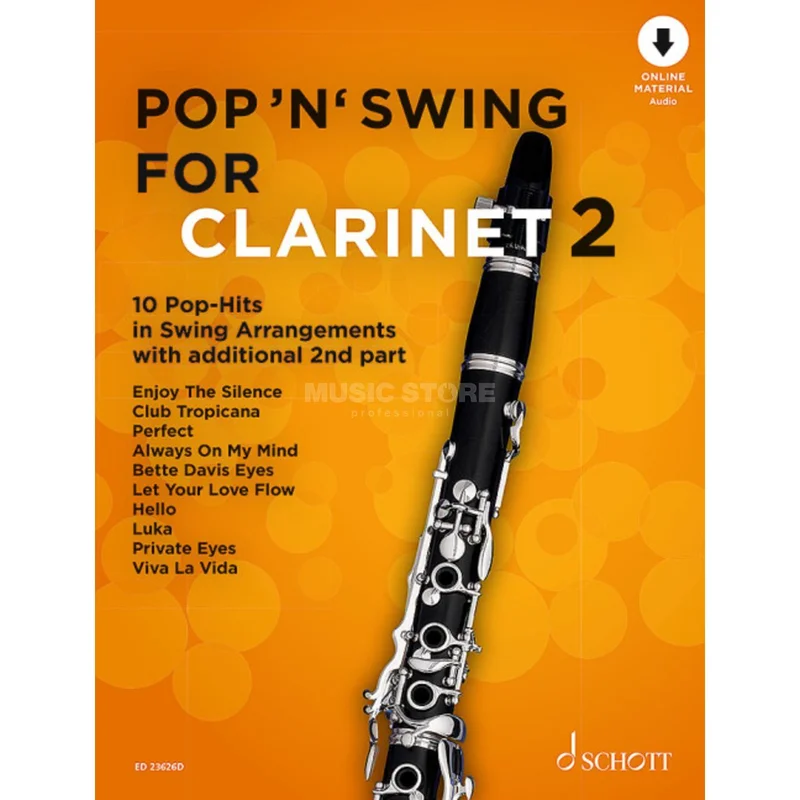 Schott Music Pop ‘n’ Swing For Clarinet 2