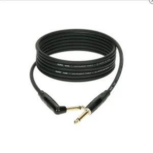 KLOTZ KIKKG4.5 PRSW CAVO AUDIO PER STRUMENTI JACK 6,35MM – JACK 6,35MM 90° PIPA 4,5MT
