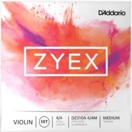 D’addario Zyex violino set (Re argento)