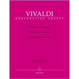 Vivaldi, A. – Le 4 stagioni per violino e piano (rev. Hogwood)
