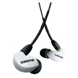 Shure se215dywh+uni-efs aonic 215 auricolari colore bianco