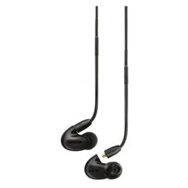 Shure se846babk+uni-efs auricolari a 3 vie colore nero