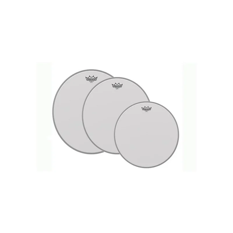 Set Pelli Remo Ambassador Coated Sabbiata 10″ 12″ 14″