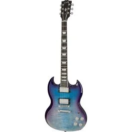 Chitarra Elettrica Gibson SG Modern blueberry fade con custodia