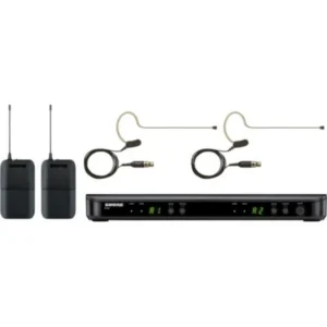Shure BLX188E/MX53 S8, 823-832MHz Wireless Dual Earset System