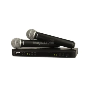 Shure BLX288E/PG58 T11, 863-865MHz Wireless Dual Handheld System