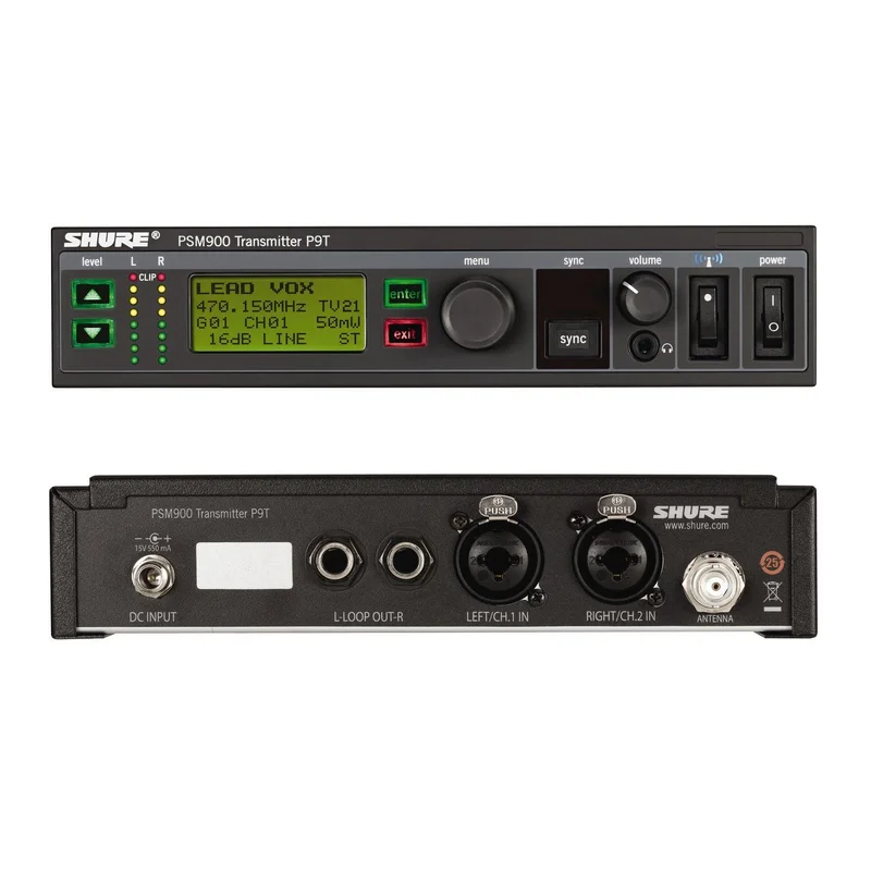 Shure P9TE Q15, PSM 900 In Ear transmitter, 750-790MHz