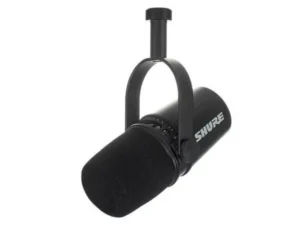 SHURE MV7-K BLACK MICROFONO DINAMICO CARDIOIDE PER PODCAST NERO