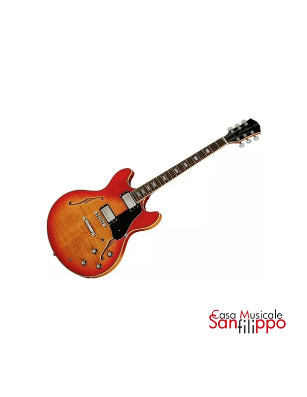 Sire Larry Carlton H7 Cs Cherry Sunburst