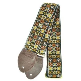Tracolla chitarra Souldier Woodstock gold 5cm | Cavalli Musica