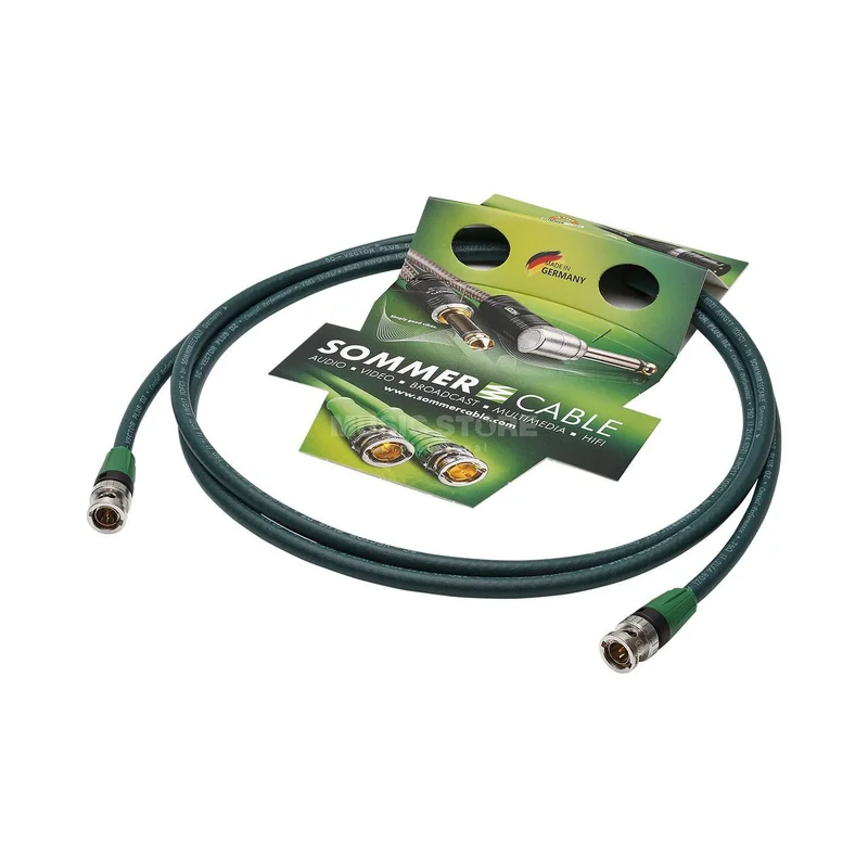 Sommer Cable DZGR-0600-GN-GN Video Patch Cable 6 m