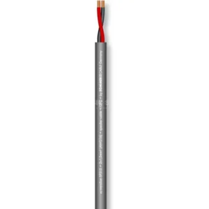 Sommer Cable SC-MERIDIAN Lautsprecherkabel Meterware, 2×1,50mm², grau