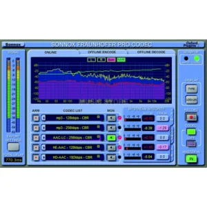 Sonnox Pro Codec AAx – native, RTAS, AU, VST
