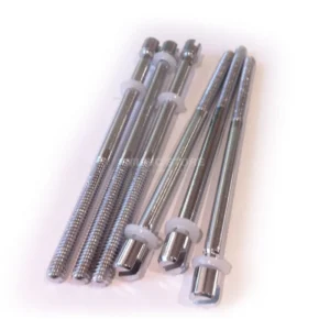 Sonor Tension Rod 1/4″ x 120mm Chrome x6