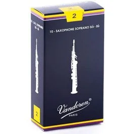 Vandoren SR202 Traditional Ance Sax Soprano n.2 scatola 10pz