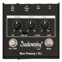 Sadowsky spb-1 – bass preamp/di