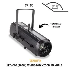 Proiettore Led Centolight SQUARE 200PZ